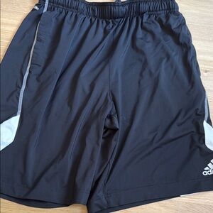 Adidas Men's Black Athletic Shorts